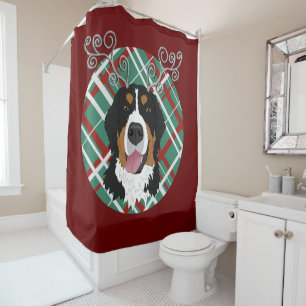 Christmas Bernese Mountain Dog