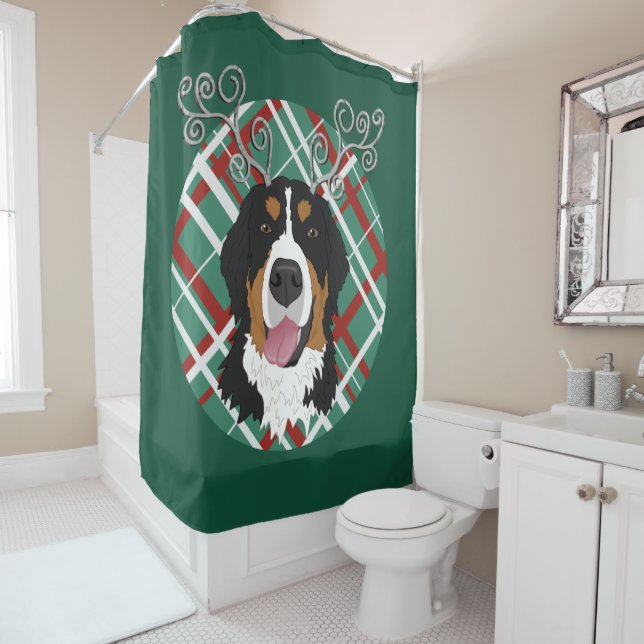 Christmas Bernese Mountain Dog (In Situ)