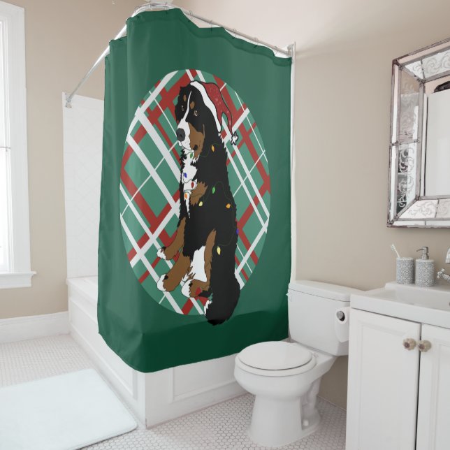Christmas Bernese Mountain Dog  (In Situ)