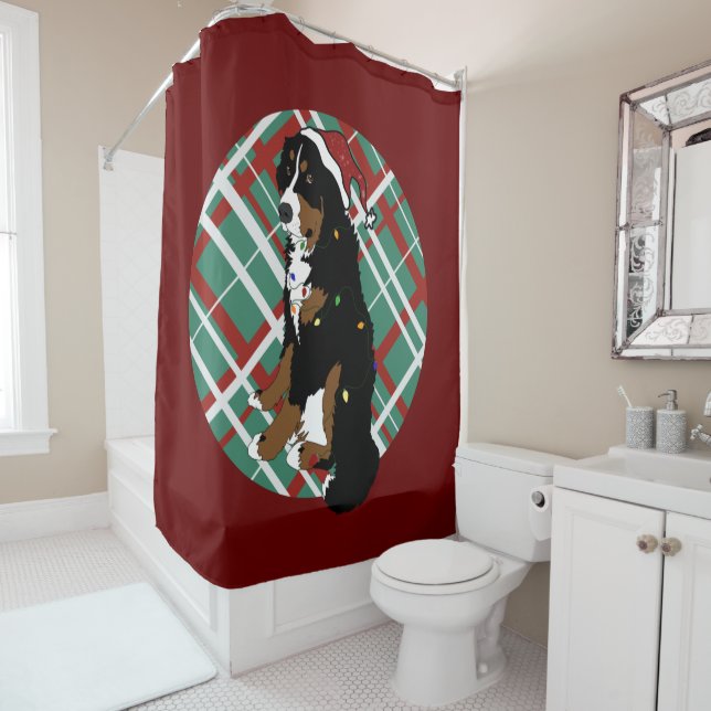 Christmas Bernese Mountain Dog (In Situ)