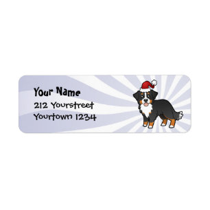 Christmas Bernese Mountain Dog
