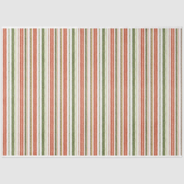 Christmas Berries Design Series 3  Tissue Paper (Front)