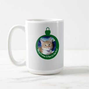 Christmas, Best Cat Dad Ever , Cat Photo , Coffee Mug