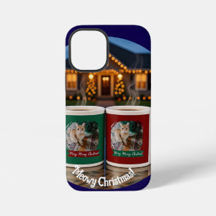 Christmas, Best Cat Ever , Cat Photo , iPhone 12 Mini Case