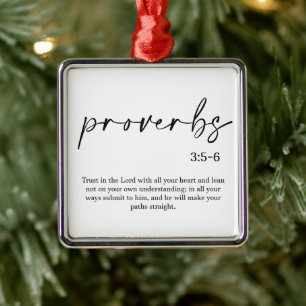 Christmas Bible Verse Ceramic Ornament