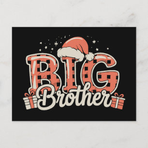 Christmas Big Brother Pregnancy Announcement Santa