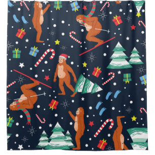 christmas bigfoot sasquatch santa yeti