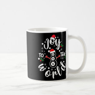 Christmas Billiards Joy To The World Funny Billiar Coffee Mug