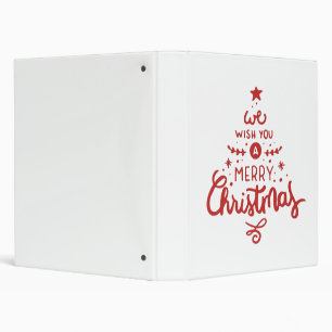 Christmas binder