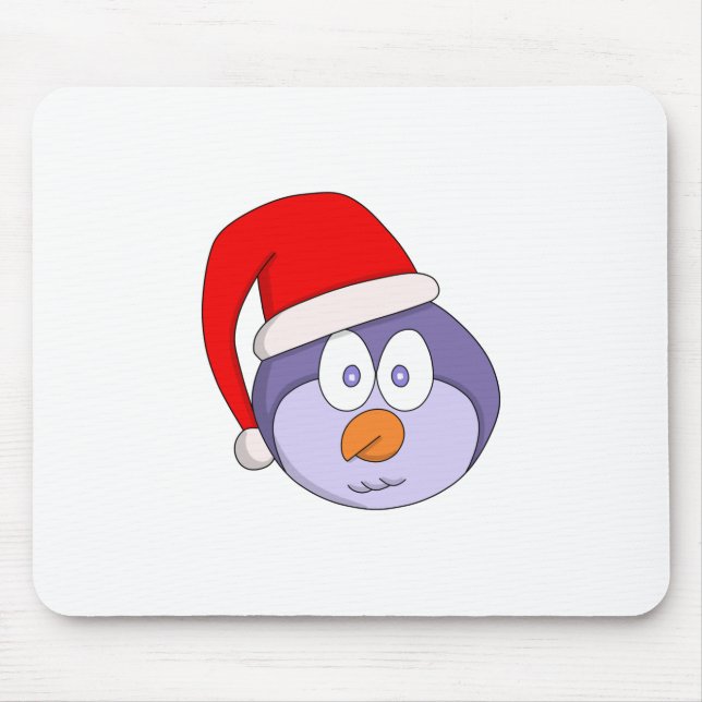 Christmas Bird Mouse Pad (Front)