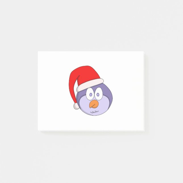 Christmas Bird Post-it Notes (Front)