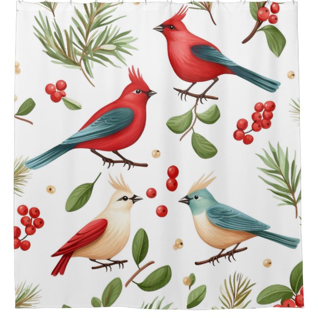 Christmas Birds and Berries (Front)