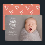 Christmas Birth Announcement Santa Baby New Baby<br><div class="desc">Christmas Birth Announcement Santa Baby New Baby</div>