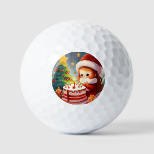 Christmas Birthday (1) Golf Balls