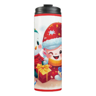 Christmas Birthday 5 Thermal Tumbler