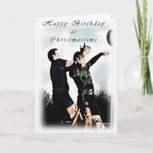Christmas Birthday Holiday Card