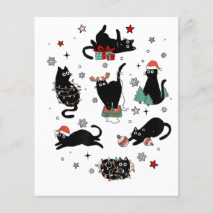 Christmas Black Cats