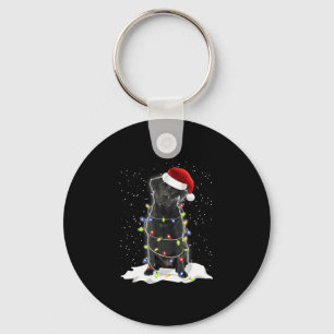 Christmas Black Labrador Dog Lover Sweate Shirt An Keychain