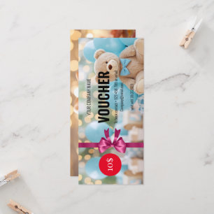 Christmas Blank Gift Certificates Cards Vouchers