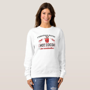 Christmas Blend, Hot Cocoa, Christmas, Sweater,   Sweatshirt