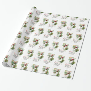 Christmas Blessing Wrapping Paper