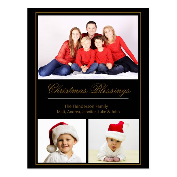 Blessings Christmas Invitations &amp; Announcements | Zazzle CA