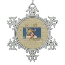Christmas Blessings Vintage Angel
