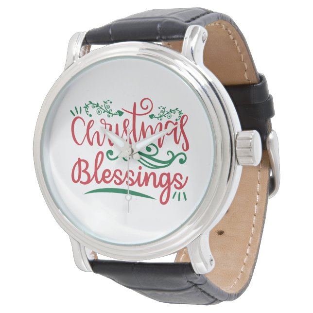 Christmas Blessings Watch (Angled)