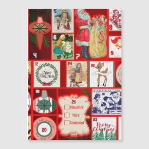 Christmas Block Advent Illustration Square Art