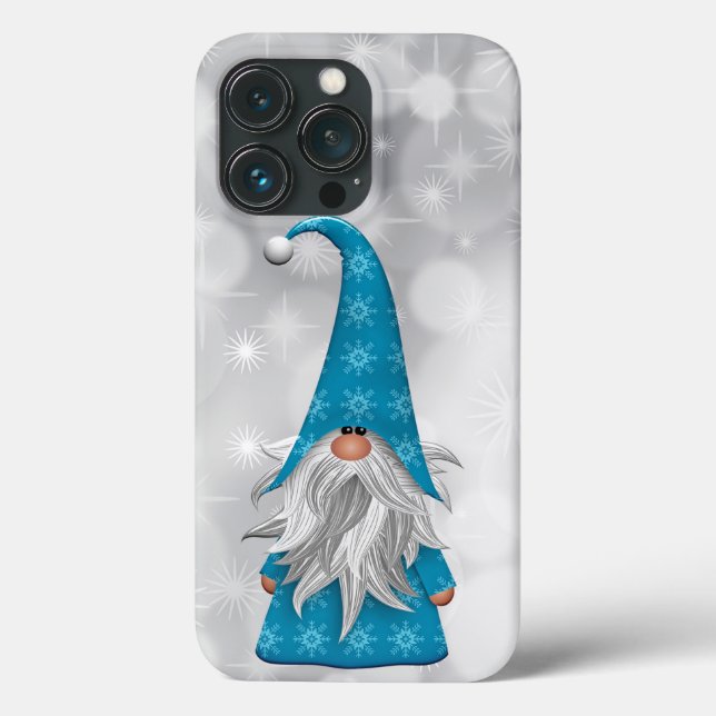 Christmas Blue Gnome  Case-Mate iPhone Case (Back)