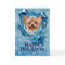 Christmas - Blue Snowflakes - Yorkshire Terrier