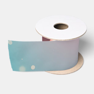 Christmas Bone Romance, A festive skeleton couple. Satin Ribbon