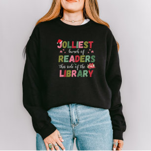 Christmas Book Shirt Gift for Librarian Bookworm