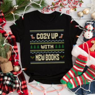 Christmas Book Shirt Gift for Librarian Bookworm
