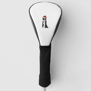 Christmas Border Collie  1 Golf Head Cover