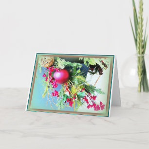 Christmas Bough Holiday Card