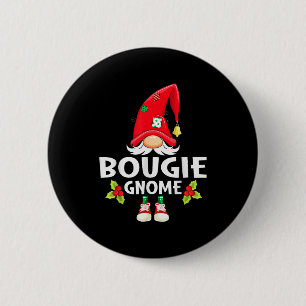 Christmas Bougie Gnome X-mas Family Matching  2 Inch Round Button
