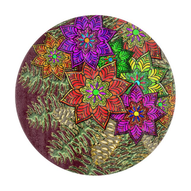 Christmas Bouquet Charcuterie Board  (Front)