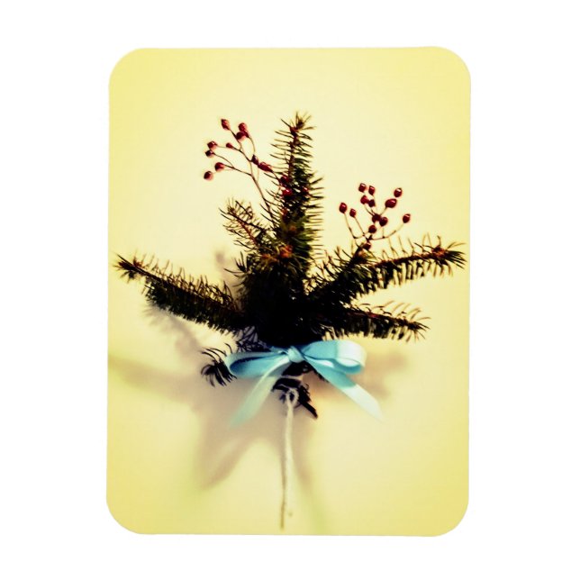 Christmas Bouquet Magnet (Vertical)