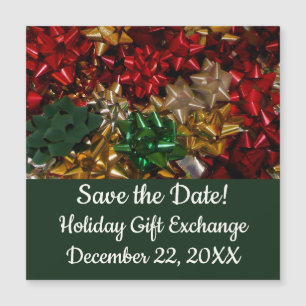 Christmas Bows Colourful Festive Holiday