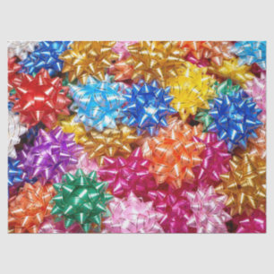 christmas bows tissue paper