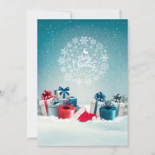 Christmas Box Invitation