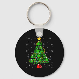 Christmas Boxing Srts Lover Xmas Tree Lights Paj T Keychain
