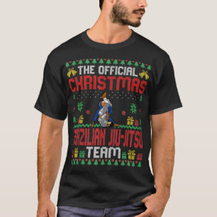 Christmas Brazilian Jiu Jitsu Team Martial Arts Lo T-Shirt