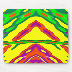 ~ CHRISTMAS ~ bright fractal ~ Mouse Pad