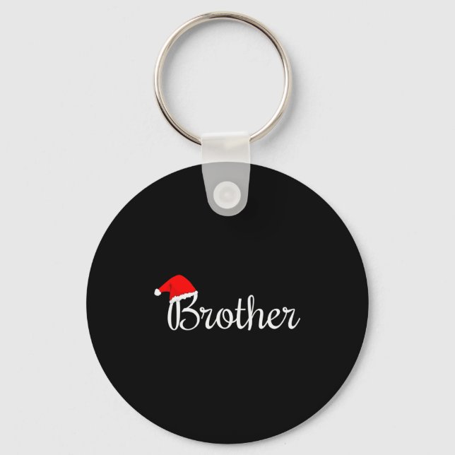 Christmas Brother  Keychain (Front)