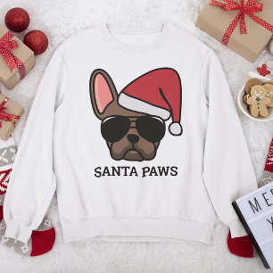 Christmas Brown French Bulldog Sweatshirt
