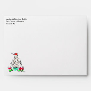 Christmas Buddha Envelopes