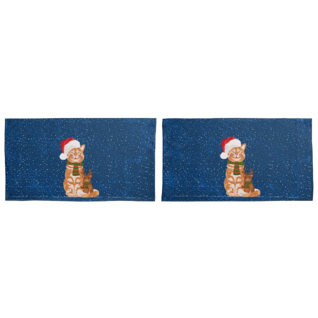 Christmas Buddies Pillowcase (Front-Set)