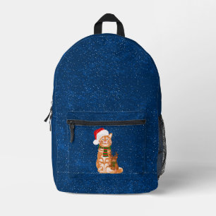 Christmas Buddies Printed Backpack